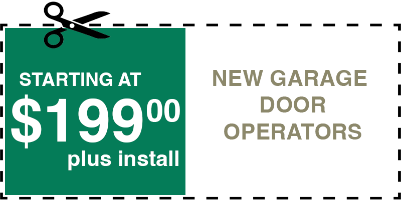 199 garage door operators irvington
