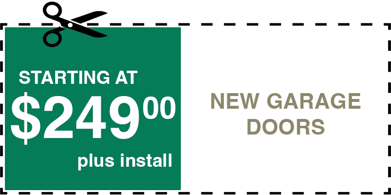249 new garage door installation