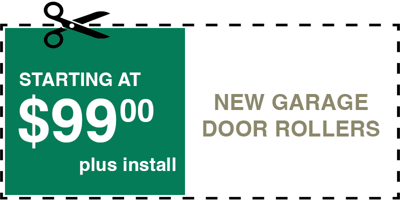 99 new garage door rollers irvington